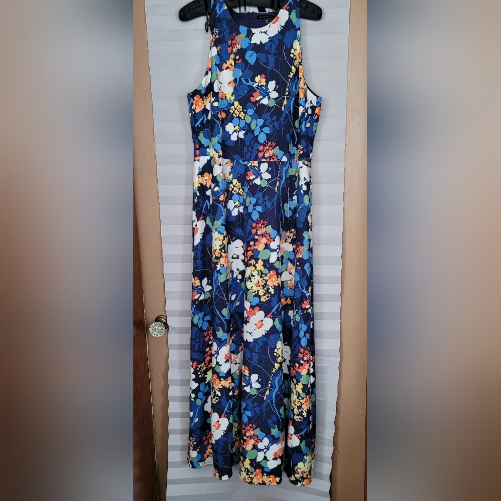 Banana Republic floral maxi dress